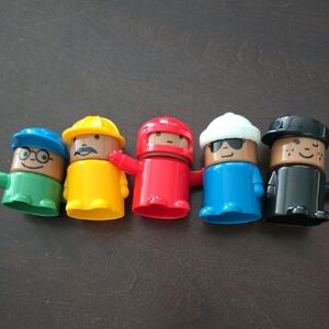 Community Helpers Mix and Match Playset of 5 Figures
